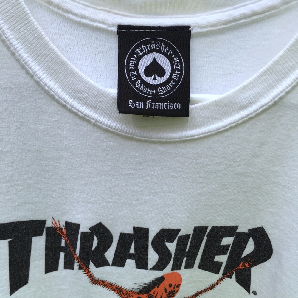 *SOLD* Thrasher Neck Face Tee - Picture 3 of 6